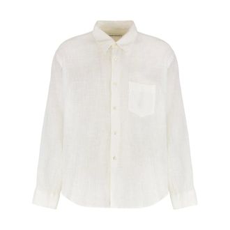 Our Legacy Casual Shirts, male, White, Size: M Coco Shirt