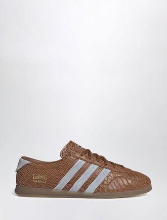 adidas Sneakers Gazelle Lo Pro in pelle con stampa pitone e logo