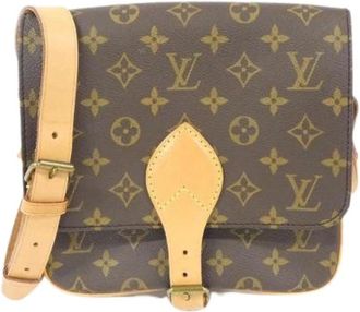 Louis Vuitton Pre-owned Cross Body Bags, female, Brown, Size: ONE SIZE Pre-owned Monogram Shoulder Bag M51253