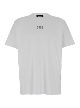Dsquared2 White Crewneck T-Shirt