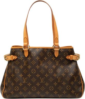 Louis Vuitton 2006 Batignolles Horizontal shopper met monogram - Bruin