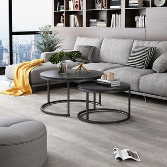 Vicco Montreal, Negro, 77 X 40 Cm 2 Partes