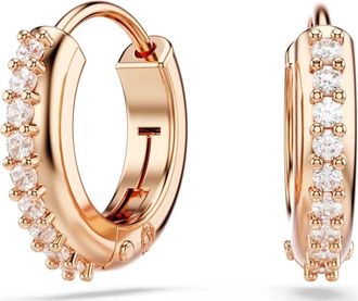 Swarovski Orecchini a cerchio Matrix - - Accessories - Donna - Giallo - ONE SIZE