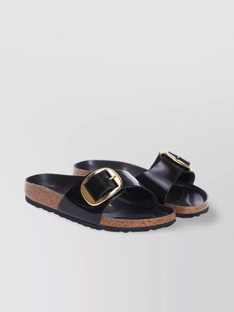 Birkenstock big buckle leather sandals