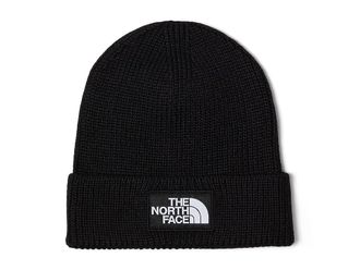 The North Face TNF Logo Box Cuffed Beanie Caps TNF Black, Polyester