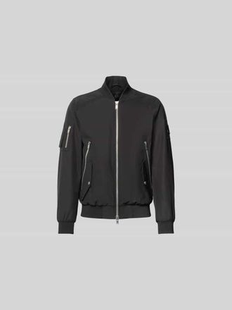 Moose Knuckles Bomberjacke mit Zweiwege-Rei&szlig;verschluss in Black, Gr&ouml;&szlig;e M