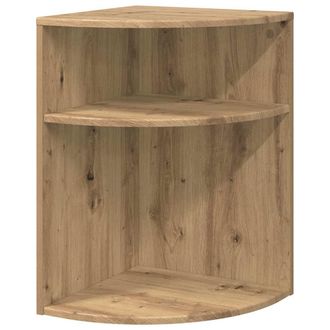 vidaXL Mesa Auxiliar Roble Artesanal 39,7 X 39,7 X 60 Cm Vidaxl