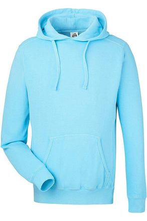 J. America Pigment-Dyed Fleece Hooded Sweatshirt