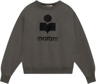 Isabel Marant Mikoy Sweatshirt - Heren - Sweatshirts - Grijs - S - Katoen - Hoodies & sweatvesten