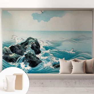 Tulup Carta Da Parati Con Design Moderno - Con Motivi Moderni - Fotomurali In Tnt Soggiorno Camera De Letto Sala Ufficio Scena Marina 208x146 Cm