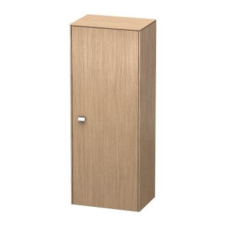 Duravit Gabinete Duravit Brioso De Media Altura 133,0x52,0x36,0 Cm, 1 Puerta, Con Bisagra A La Derecha, Color (frente/cuerpo): Roble Europeo, Mango Cromado - 