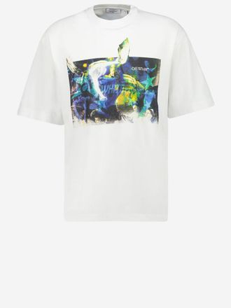 Off-white Cotton T Shirt With Logo