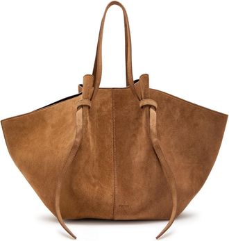 Yuzefi Mochi Large Suede Tote bag - Brown - One Size