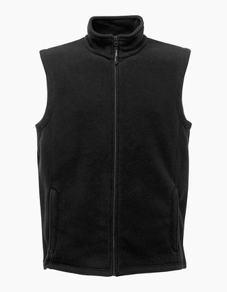 Regatta Mens Regatta Mens 210 Microfleece Bodywarmer / Gilet - Black - Size: 44/Regular