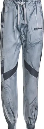 adidas Mens adidas originals Logo Colorblock Printing Lacing Bundle Feet Sports Pants/Trousers/Joggers Gray HD2236