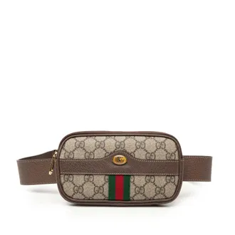 Gucci Pre-owned Gucci Small GG Supreme Web Ophidia Belt Bag Ladies Y9ZUQHYFCZE5KYQQ