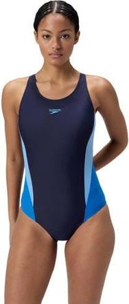 Speedo EnduraFlex sportbadpak Muscleback donkerblauw/blauw