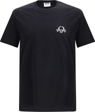 Moschino Zwarte Katoenen T-Shirt