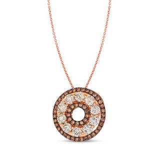 Le Vian Ladies Milestones Necklace set in 14K Strawberry Gold