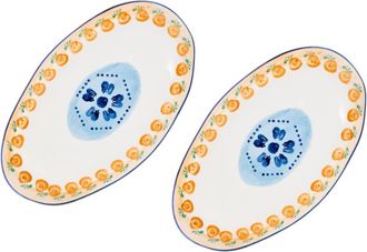 Bj&ouml;rn Borg Bandeja de servicio 36,5 x 22cm - 2 piezas - C&iacute;trico