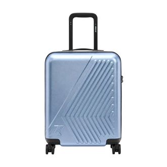 K-Way Eudoxie Trolley - Heren - Handbagage koffer - Blauw - ONE Size - Polyester - Koffers