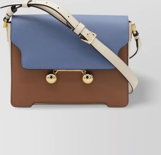 Marni museo medium leather shoulder bag