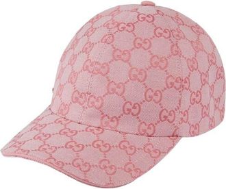 Gucci GG Canvas Baseball Hat Pink 748475-4HG62-5872