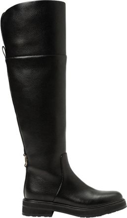 Twinset Zwarte laarzen voor moderne vrouwen - Dames - Hoge Laarzen - Zwart - 40 EU - Schoenen