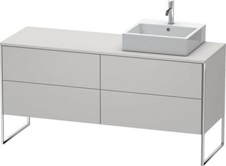 Duravit Duravit - Mueble De Ba&ntilde;o Xsquare De 160,0 X 54,8 Cm, 4 Cajones