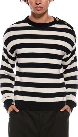 Valentino Wool-Blend Crewneck Sweater