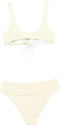 Fisico Knot Detail Low-Rise Briefs - Dames - Bikinis - Geel - M - Badmode