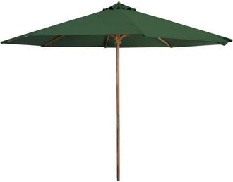 OEM Fieldmann Fdzn 4014 Sombrilla Verde 3 Metros Madera De Acacia