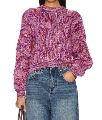 BA&SH Stimpo Sweater In Rose