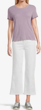 7 For All Mankind Cropped Alexa Jeans In Soleil