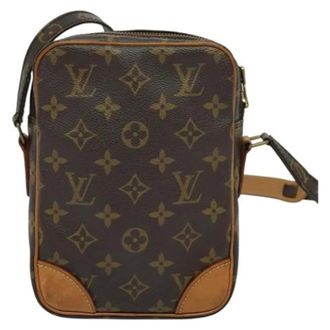 Louis Vuitton Pre-owned Cross Body Bags, female, Brown, Size: ONE SIZE Pre-owned Vintage Canvas Cross Body Bag