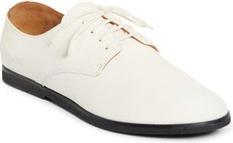 Common Projects Soft Plain Toe Derby in 4102 Off White at Nordstrom, Size 10Us