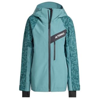 ADIDAS TERREX Terrex Techrock Hybrid Primeknit CP+ Skijacke f&uuml;r Damen | t&uuml;rkis