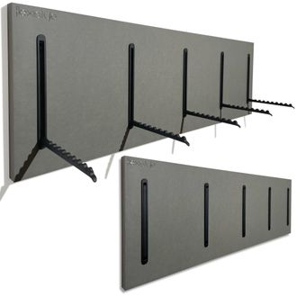 OEM Percha Gris De 25x80cm Para Chaquetas