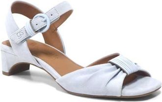 Gentle Souls Sorae Ankle Strap Sandal in Ballad Blue Suede at Nordstrom, Size 5.5