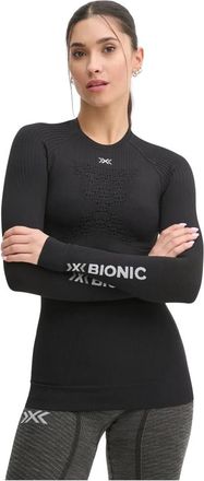 X Bionic Energy Accumulator 4.0 Longsleeve Shirt - Dames - Thermokleding winter - Zwart - L - Fitness