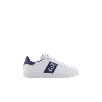 Emporio Armani Sneakers, male, White, Size: 7 US Classic Logo Sneaker