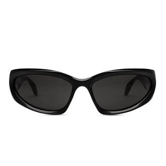 Balenciaga Sunglasses Bb0157 S 001 Justin Bieber Black/Grey Men