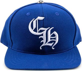Chrome Hearts logo-embroidered cap - men - Fabric - One Size - Blue