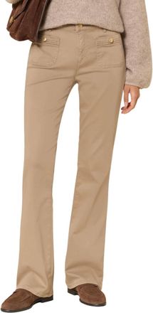 Brax Shakira Slim Bootcut Pant In Taupe