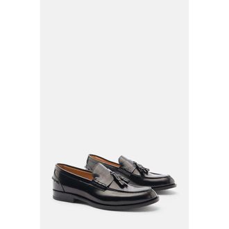 Scarosso Ralph Loafers in Black - Brushed Calf at Nordstrom, Size 43.5