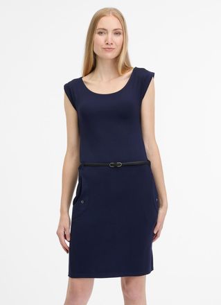 Ragwear Minikleid RAGWEAR TAGG, Damen, Gr. XXL (44), N-Gr, schwarz (midnight), Jersey, Obermaterial: 95% Viskose, 5% Elasthan, unifarben, kniefrei, Rundhals, 