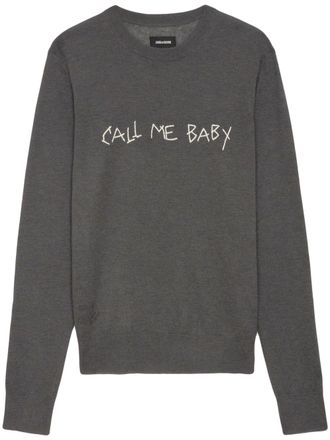 Zadig&Voltaire Pravis jumper - women - Cashmere - S - Grey