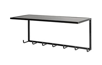 Porte-manteau Vintage Industriel HAKU - 3 Pattes En Métal - Design Murale 39x75 Cm Pour Entrée Ou Chambre