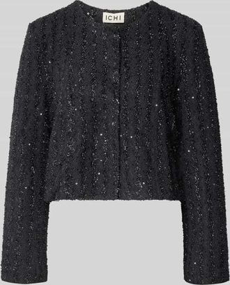 Ichi Blazer mit Rundhalsausschnitt Modell NINKY in Black, Größe XXL