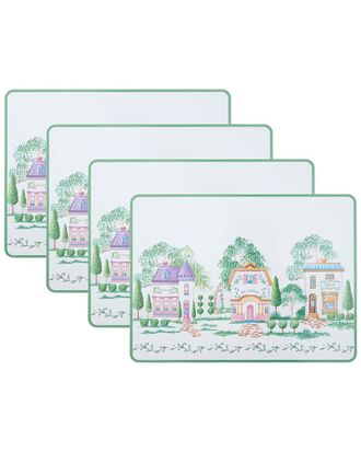 Lenox Set Of 4 Spice Village Cork Placemats